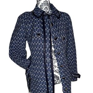TORY BURCH Astrid Signature Tweed Belted Jacket